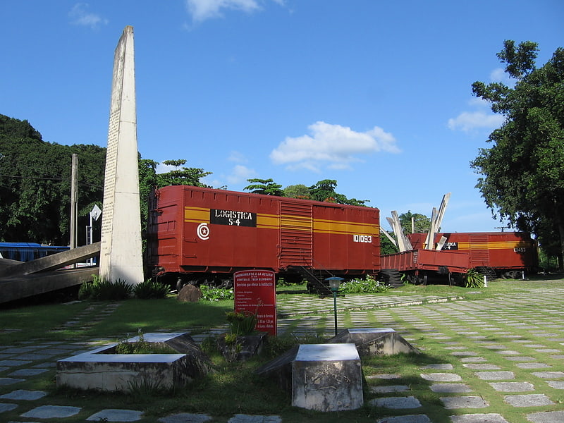 Monument in Santa Clara, Cuba