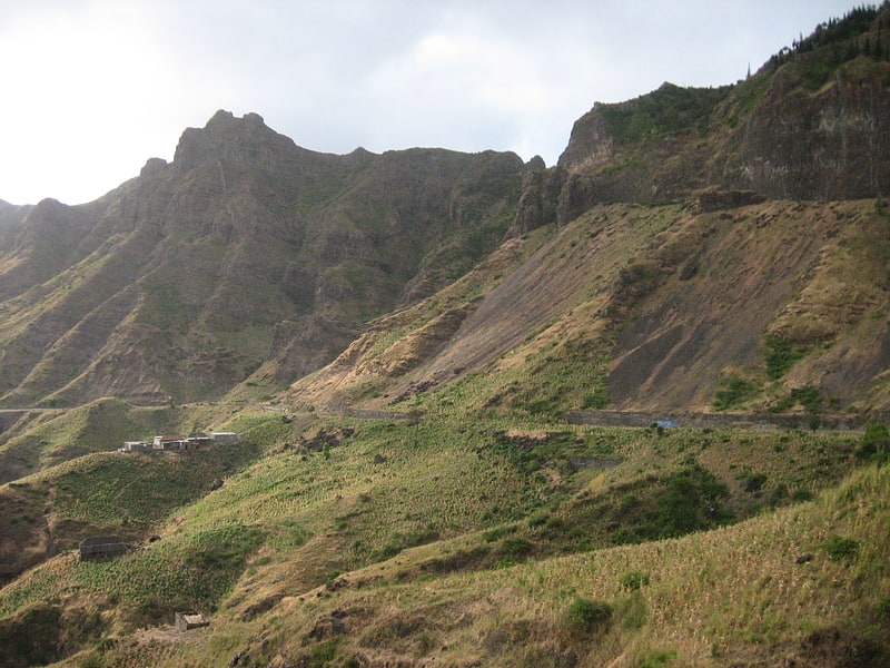 Mountain range in Cape Verde