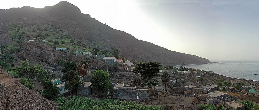 Human settlement in Santo Antão, Cape Verde