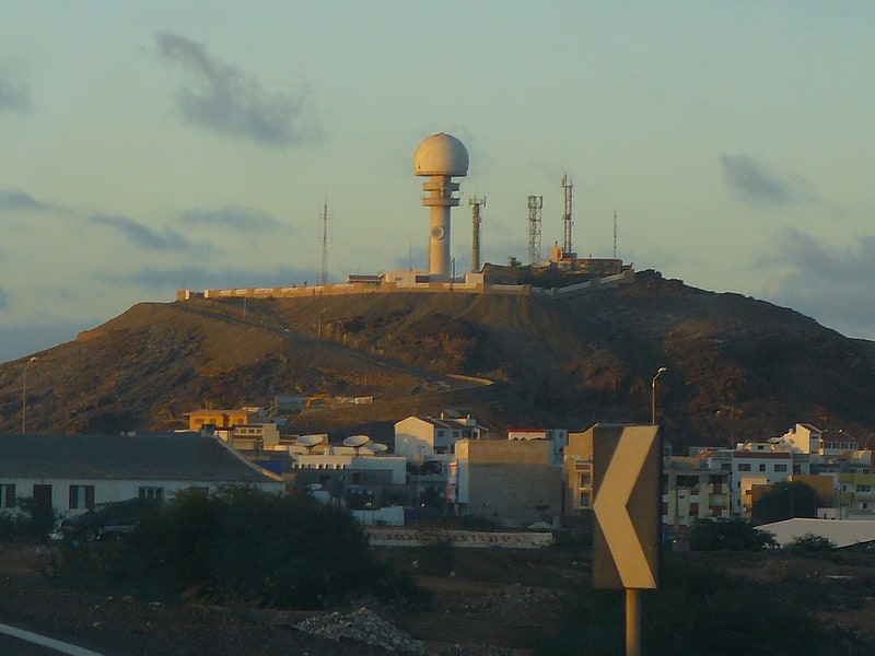 Hill in Cape Verde