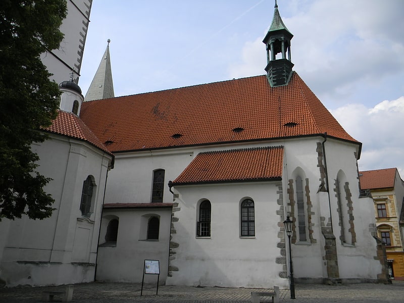 Building in Písek, Czechia
