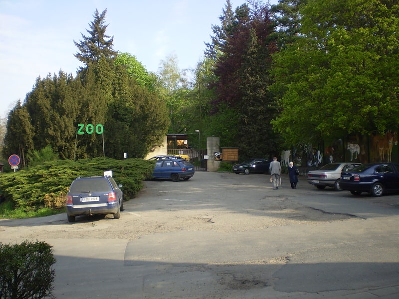 Zoo in Děčín, Czech Republic