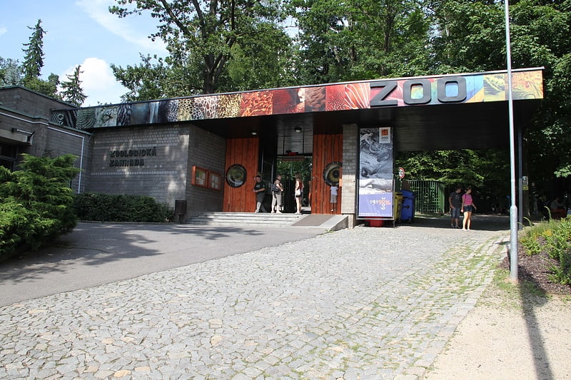 Zoologischer Garten in Liberec, Tschechien