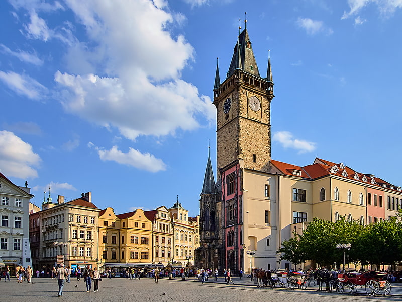 Rathaus in Prag, Tschechien