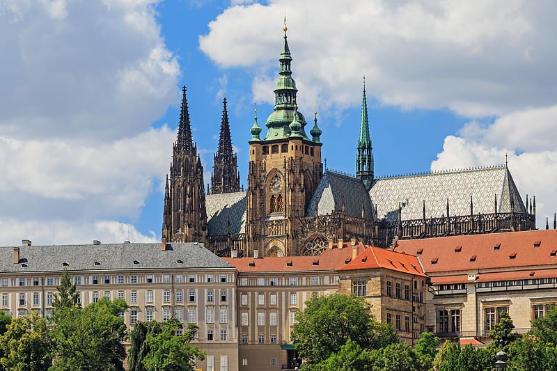 Cathédrale à Prague, Tchéquie
