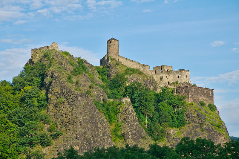 Castle in Ústí nad Labem, Czech Republic