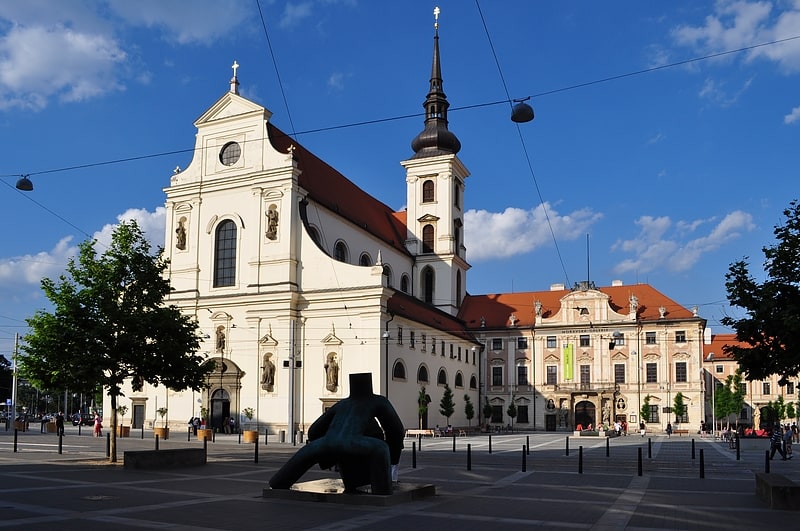 Catholic church in Brno, Czechia