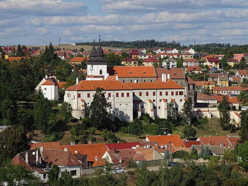 Basilica in Třebíč, Czech Republic