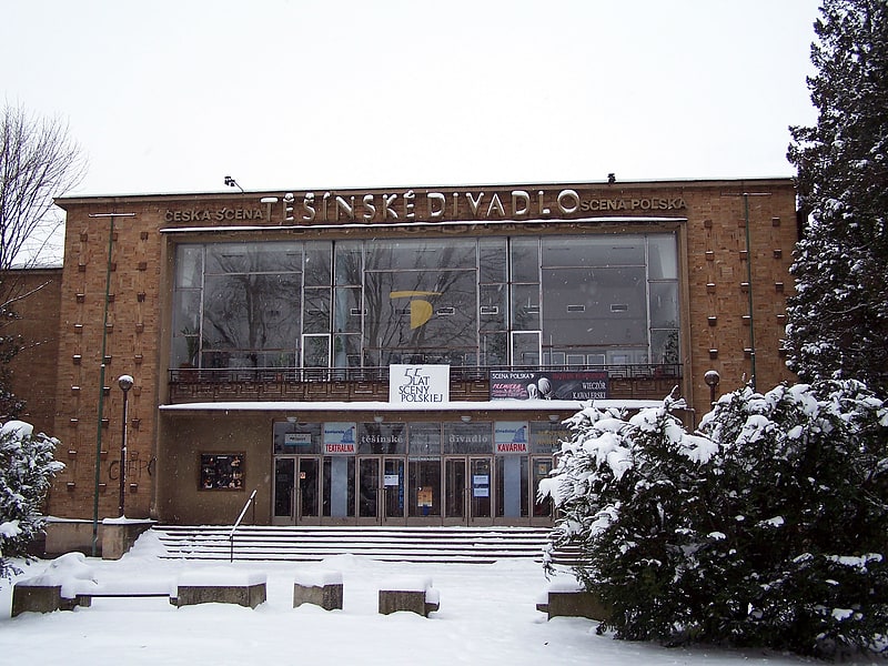 Theatre in Český Těšín, Czech Republic