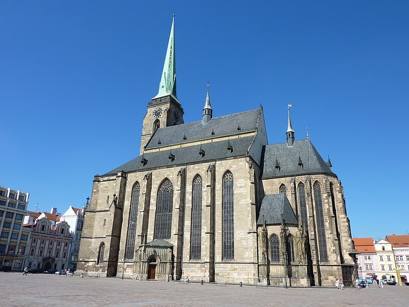Cathedral in Pilsen, Czechia
