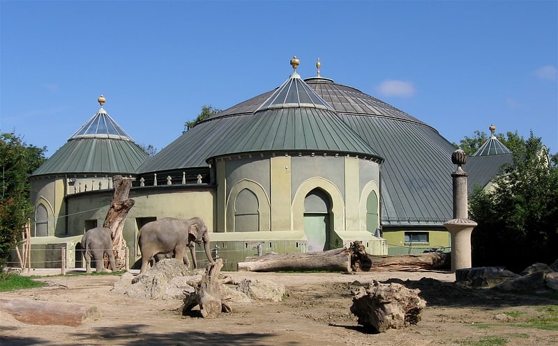 Parc zoologique à Munich, Allemagne