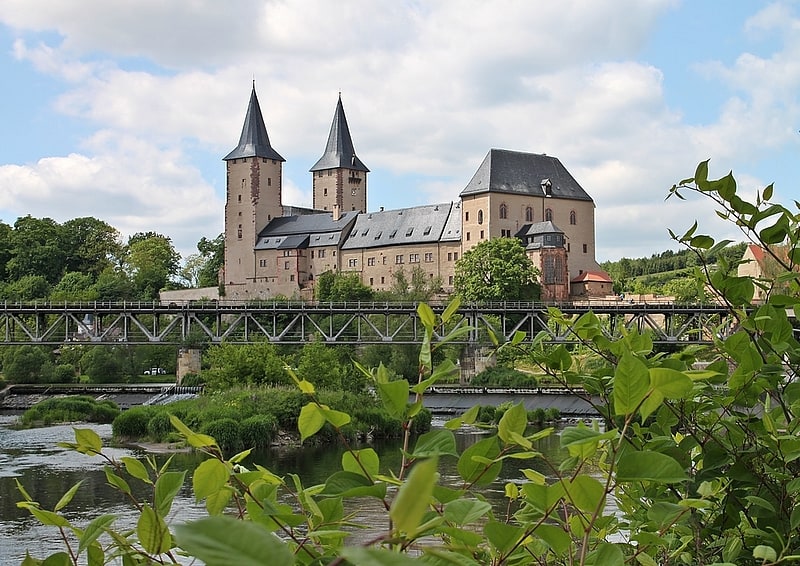 Zamek w Rochlitz, Niemcy