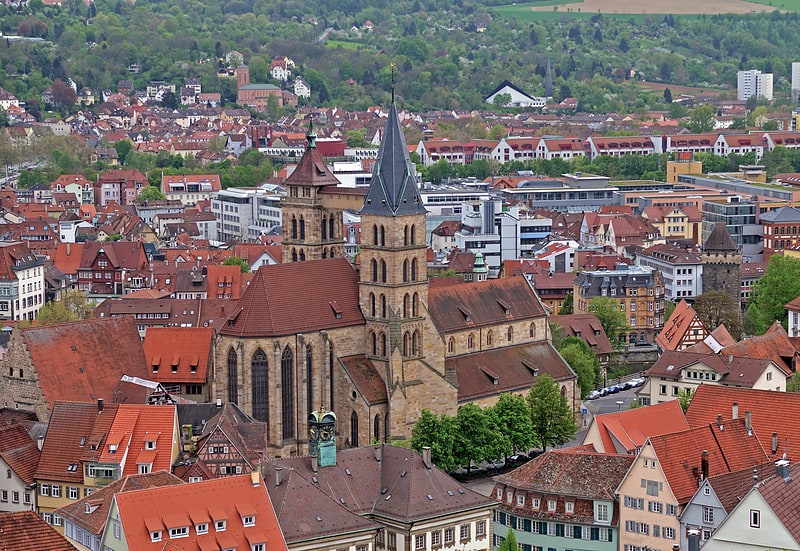Evangelische Kirche, Esslingen am Neckar, Baden-Württemberg