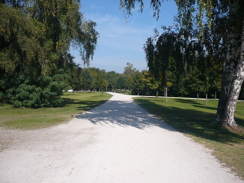 Öffentlicher Park in Nürnberg, Bayern