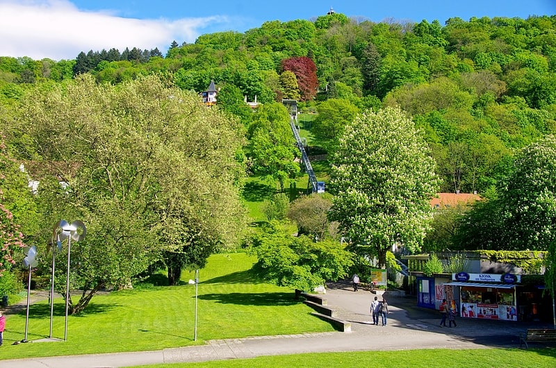 Park in Freiburg im Breisgau, Baden-Württemberg