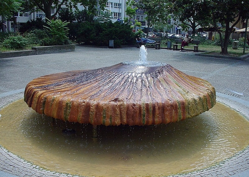 Fountain in Wiesbaden, Germany