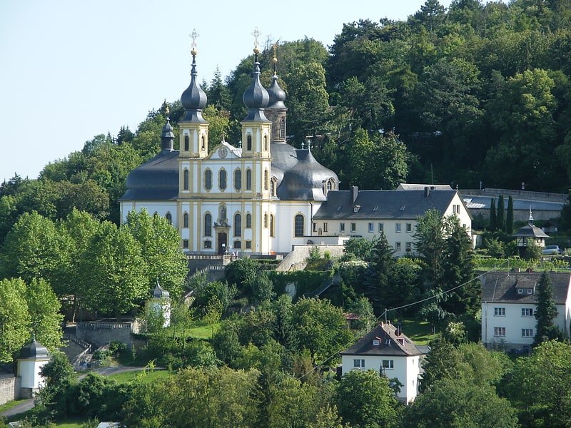 Église de pèlerinage à Wurtzbourg, Allemagne