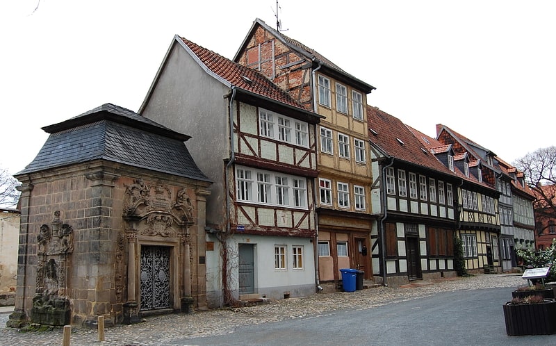 Historische Sehenswürdigkeit in Quedlinburg, Sachsen-Anhalt