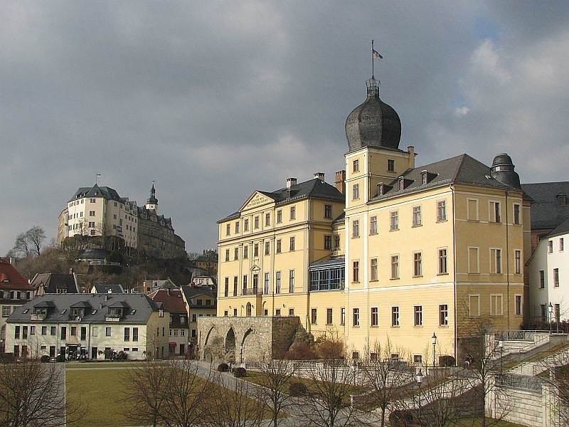 Schloss in Greiz, Thüringen