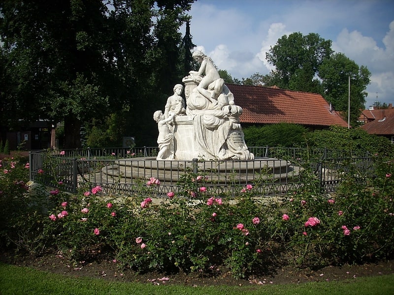 Garden in Celle, Germany