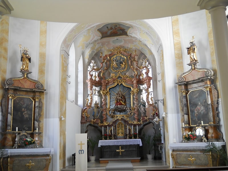 Katholische Kirche in Eichstätt, Bayern