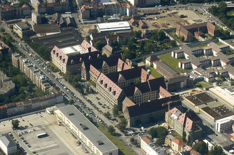 Bâtiment à Nuremberg, Allemagne