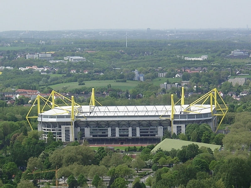 Estadio de fútbol en Dortmund, Alemania