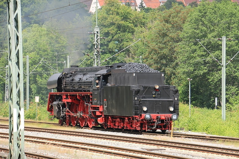 Rail museum in Rottweil, Germany