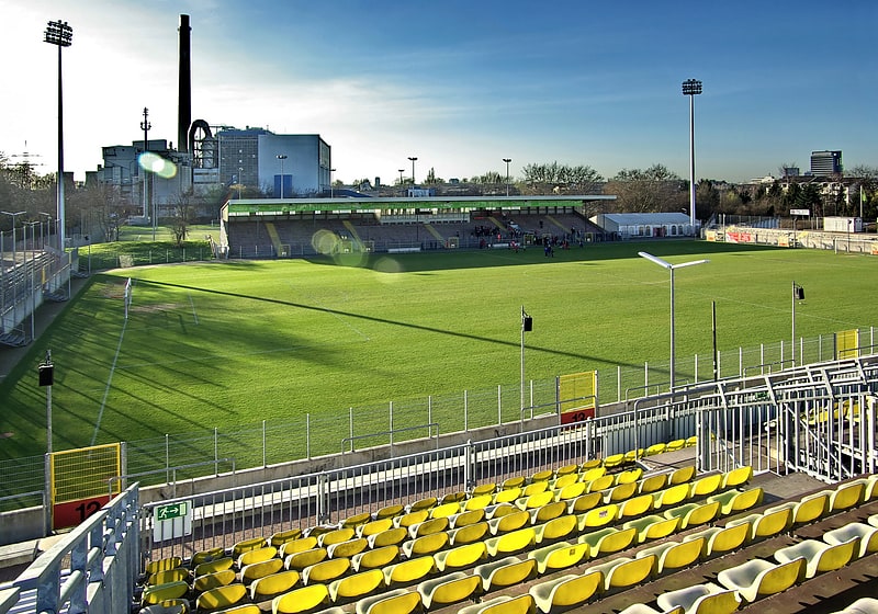 Stadion in Düsseldorf, Nordrhein-Westfalen