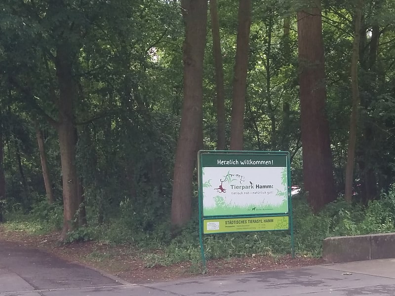 Tierpark in Hamm, Nordrhein-Westfalen