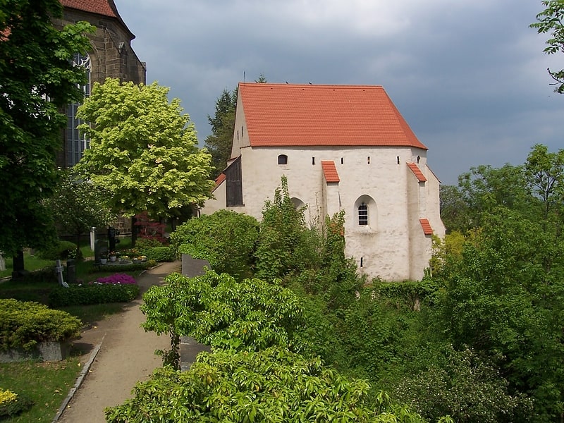 Kirche in Kamenz, Sachsen