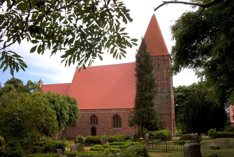 Evangelische Kirche in Lancken-Granitz, Mecklenburg-Vorpommern