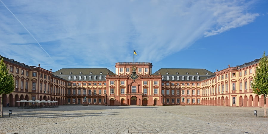 Palace in Mannheim, Germany