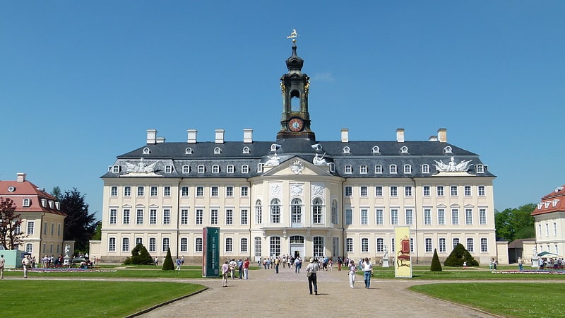 Zamek w Wermsdorf, Niemcy