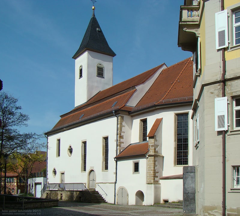 Evangelische Kirche in Bretten, Baden-Württemberg