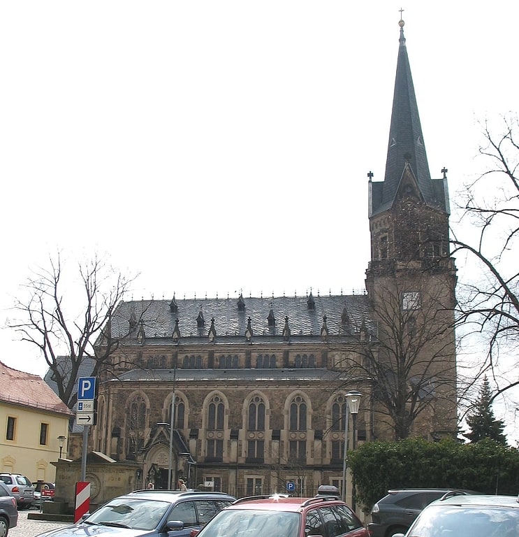 Evangelische Kirche in Radebeul, Sachsen