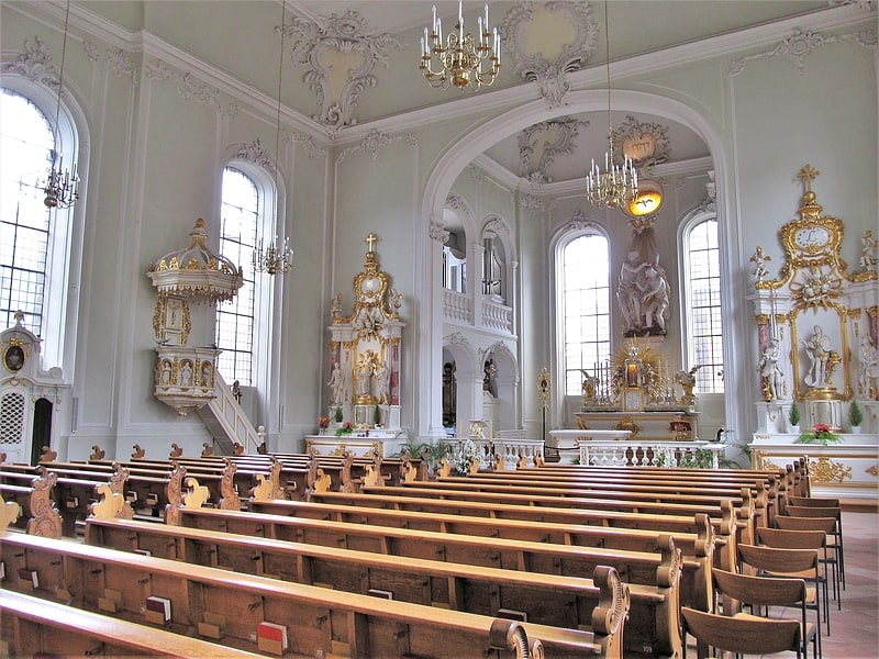 Catholic church in Saarbrücken, Germany