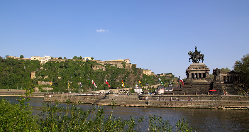 Monument in Koblenz, Germany