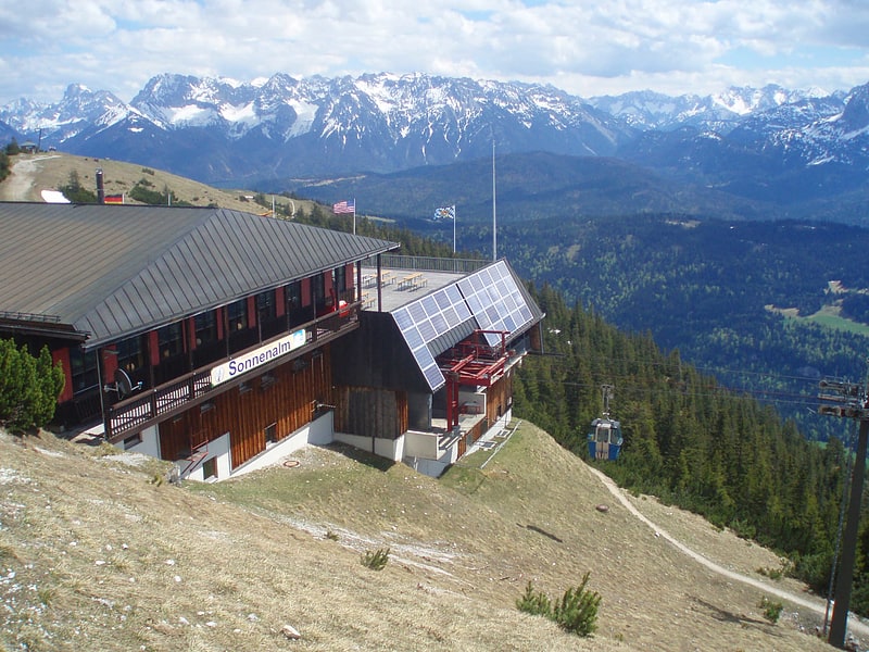 Bergbahn in Garmisch-Partenkirchen, Bayern