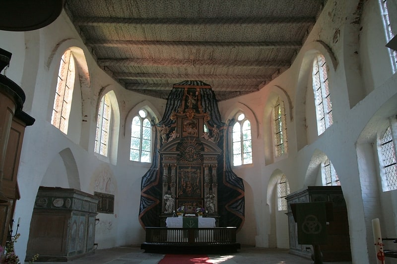 Evangelische Kirche in Sagard, Mecklenburg-Vorpommern