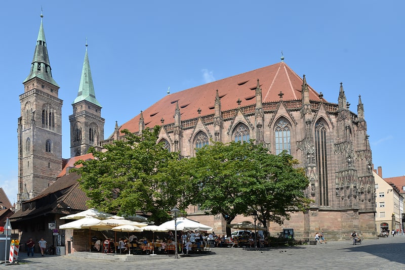 Église à Nuremberg, Allemagne