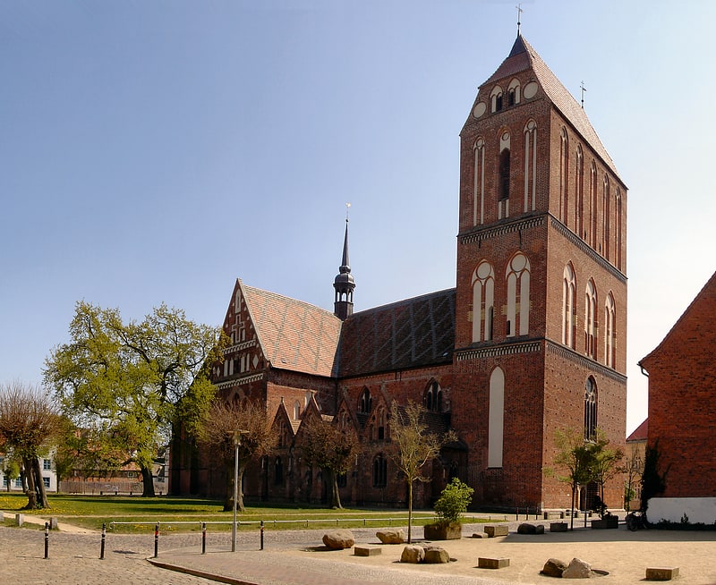 Evangelical church in Güstrow, Germany