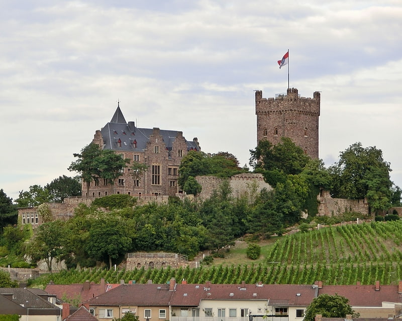 Castle in Bingen am Rhein, Germany