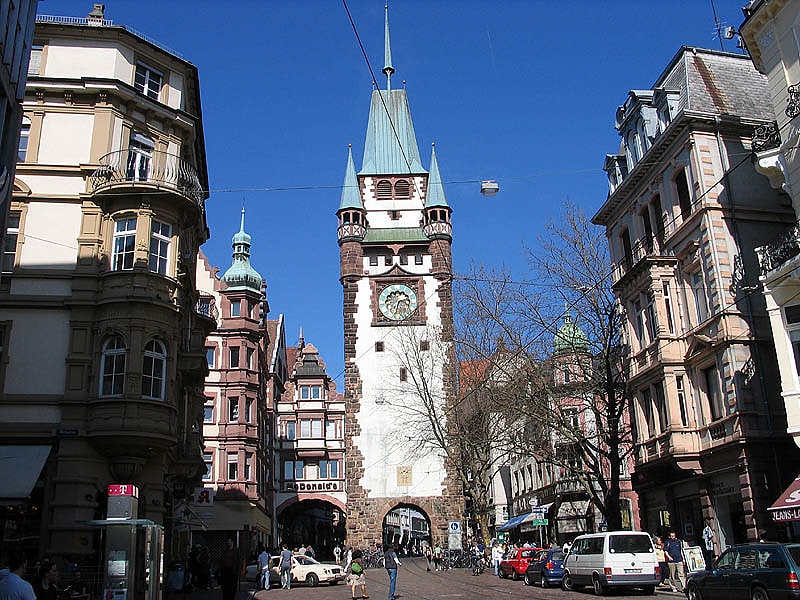 Historische Sehenswürdigkeit in Freiburg im Breisgau, Baden-Württemberg