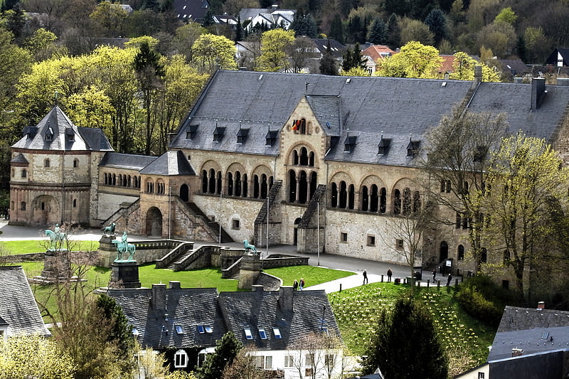Historical landmark in Goslar, Germany