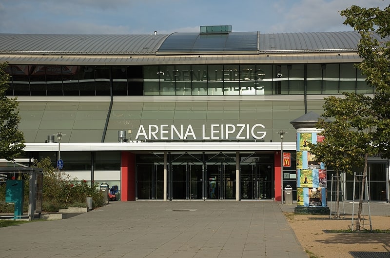 Salle omnisports à Leipzig, Allemagne