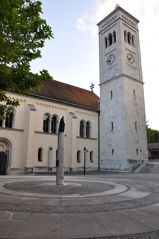Katholische Kirche in Bad Reichenhall, Bayern