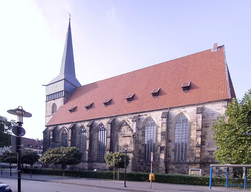 Evangelical church in Hildesheim, Germany