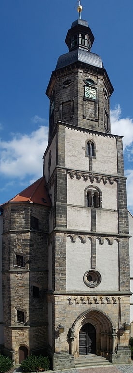 Kirche in Dippoldiswalde, Sachsen