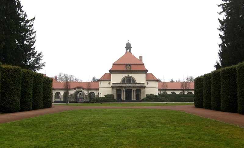 Cimetière à Wiesbaden, Allemagne
